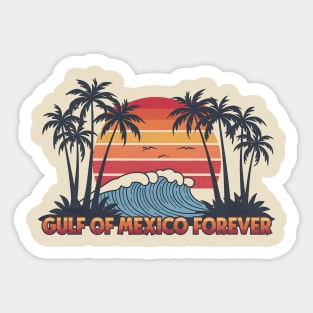 Gulf of Mexico Forever Sticker
